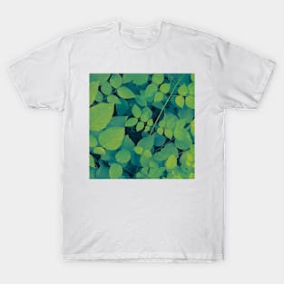 Green And Yellow Leaves T-Shirt